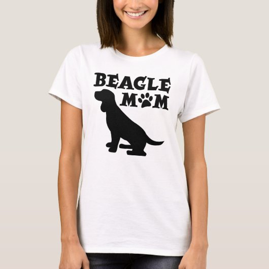 BEAGLE MAMA T-Shirt (Vorderseite)