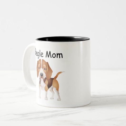 Beagle Mama Tasse (Vorderseite Links)