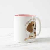 Beagle Mama Tasse (VorderseiteRechts)