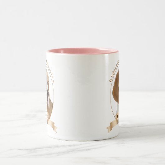 Beagle Mama Tasse (Mittel)