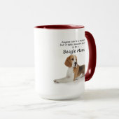Beagle Mama Tasse (VorderseiteRechts)
