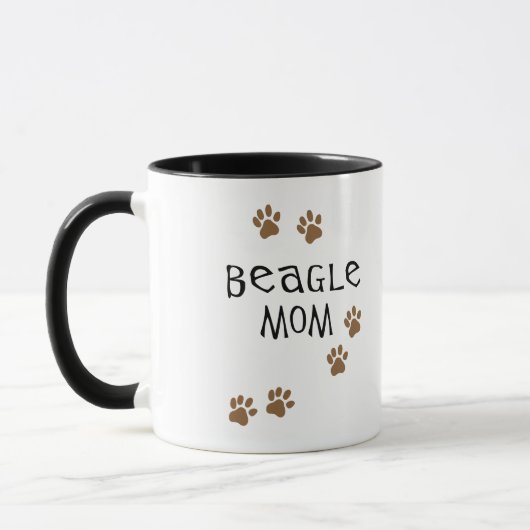 Beagle-Mama Tasse (Links)