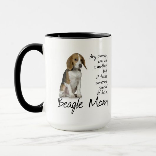 Beagle-Mama-Tasse Tasse (Links)