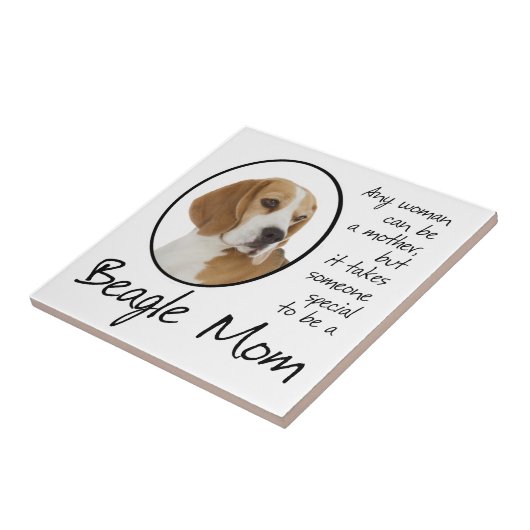Beagle Mama Tile Fliese (Seite)