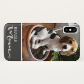 Beagle Mama Weichzeichnen Foto hinzufügen Case-Mate iPhone Hülle (Rückseite (Horizontal))