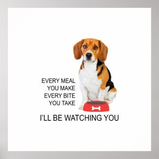 Beagle Mama wird Beagle sehen Poster