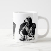 BEAGLE MAN Jumbo 20 oz. Mug Jumbo-Tasse (Rechts)
