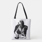 BEAGLE MAN Schulter Tasche (Rückseite)