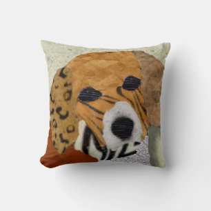 Beagle Marquetry Pillow Kissen