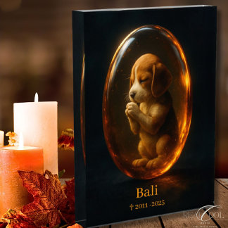 Beagle Memorial Fotoblock