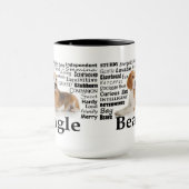 Beagle-Merkmale-Tasse Tasse (Zentrum)