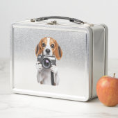 Beagle Metall Brotdose (Beispiel)