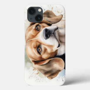 Beagle mit weichem Wasser Portrait mit Flüssigkeit Case-Mate iPhone Hülle