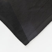 Beagle mit Weihnachtsmann Weihnachten Fleecedecke (Ecke)