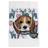 Beagle Mittlere Geschenktüte (Vorderseite)