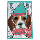 Beagle Mittlere Geschenktüte (Vorderseite)