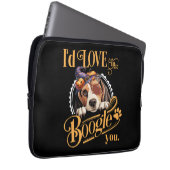 Beagle Mom Halloween Dog Lover Laptopschutzhülle (Vorne Rechts)