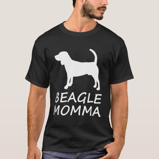 Beagle Momma Dog T-Shirt (Vorderseite)