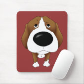 Beagle Mousepad (Mit Mouse)