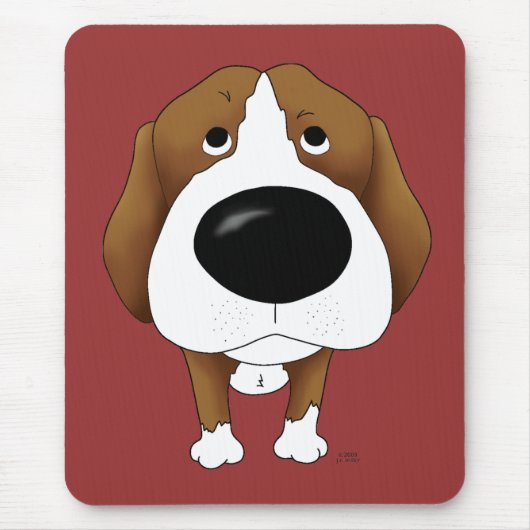 Beagle Mousepad (Vorne)