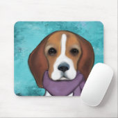 Beagle Mousepad (Mit Mouse)