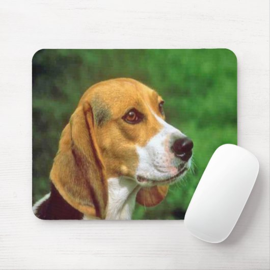 Beagle Mousepad (Mit Mouse)
