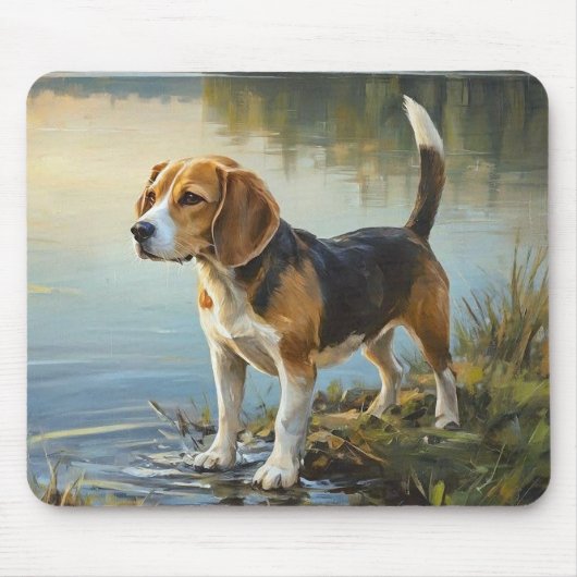 Beagle Mousepad (Vorne)