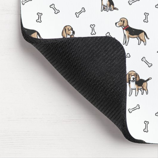 Beagle Mousepad (Ecke)