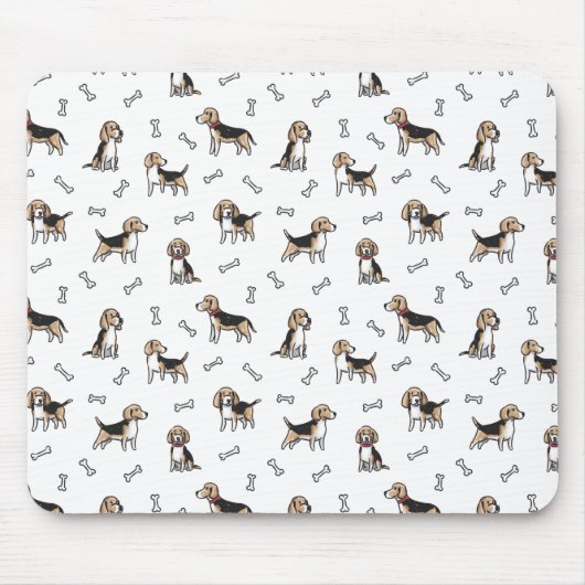 Beagle Mousepad (Vorne)
