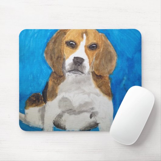 Beagle Mousepad (Mit Mouse)