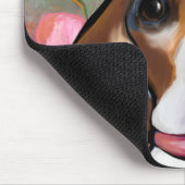 Beagle Mousepad (Ecke)