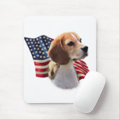 Beagle Mousepad (Mit Mouse)
