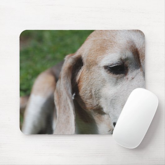 Beagle Mousepad (Mit Mouse)