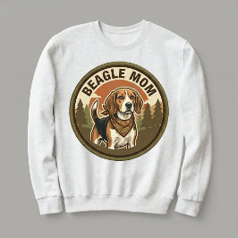 Beagle-Mutter-Crewneck Beagle-Hundemutter-Geschenk Sweatshirt