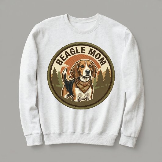 Beagle-Mutter-Crewneck Beagle-Hundemutter-Geschenk Sweatshirt