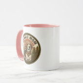 Beagle-Mutter-Kaffeetasse | Beagle-Hundemutter-Ges Tasse (Vorderseite Links)