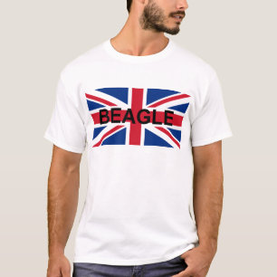 Beagle Name england United_Kingdom flagge T-Shirt