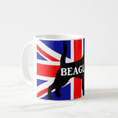 Beagle Name silo UK flag.png Kaffeetasse (Vorderseite Links)