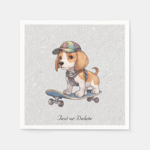 Beagle Napkins Serviette