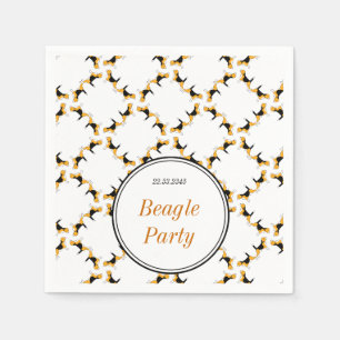 Beagle Napkins Serviette