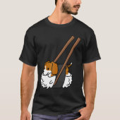 Beagle Nigiri Sushi Dog T-Shirt (Vorderseite)