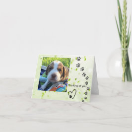 Beagle-Note-Karte (innen leer)
