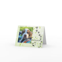 Beagle-Note-Karte (innen leer)