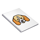 Beagle Notizblock (Rechte Seite)