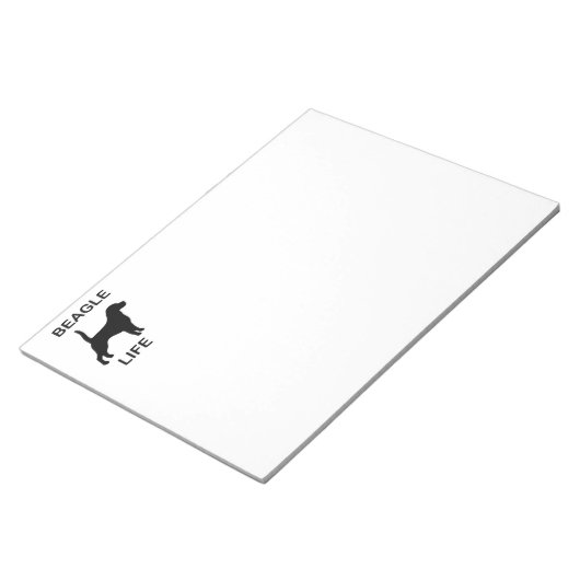 Beagle Notizblock (angewinkelt)