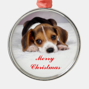 Beagle Ornament Aus Metall