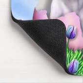 Beagle Osterüberraschung Mousepad (Ecke)