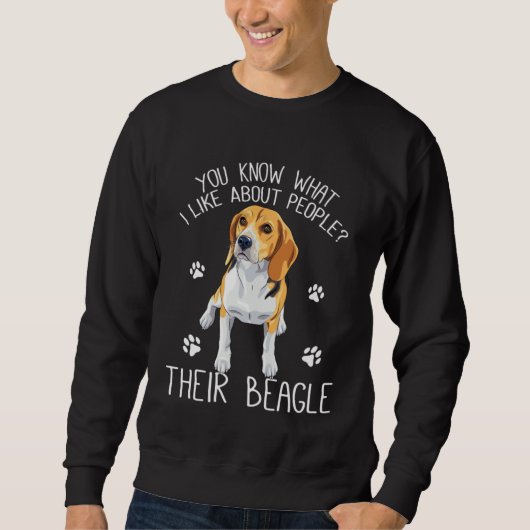 Beagle Owner Dog  Beagle Dog Sweatshirt (Vorderseite)