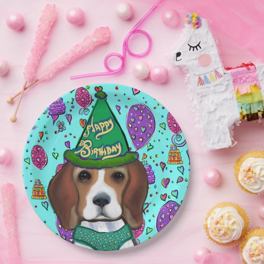 BEAGLE PAPPTELLER (Party)