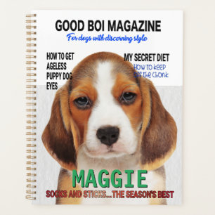 Beagle Parody Magazine Cover Planer